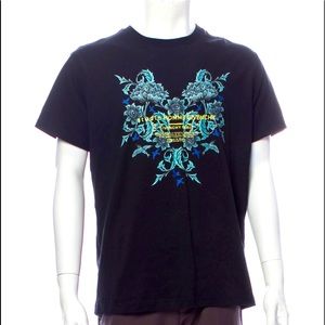 GIVENCHY Graphic print crew neck T-shirt L